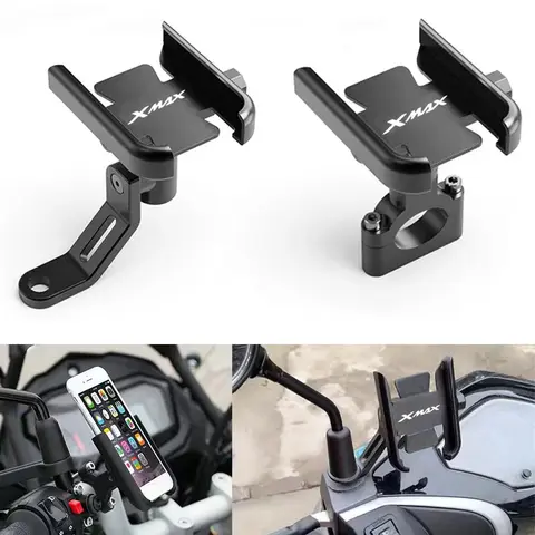 Yamaha XMAX 300 400 250 125 XMAX300 XMAX400 XMAX250 XMAX125 오토바이 핸들 바 휴대 전화 홀더 GPS 스탠드 브래킷