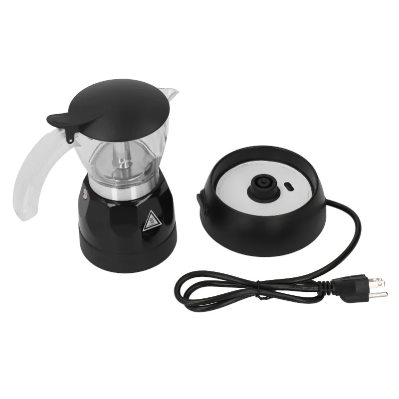 110V Electric Coffee Pot 150ML Capacity Stylish Practical Electric Coffee Maker Pot For Home Kitchen Office