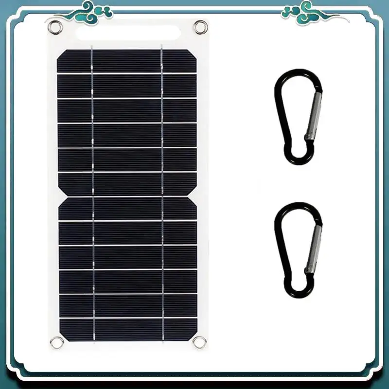 

5V 6W Solar Panel Portable Battery Panel Solar Charger Mobile Phone Mobile Power For Outdoor Hiking Camping Durable