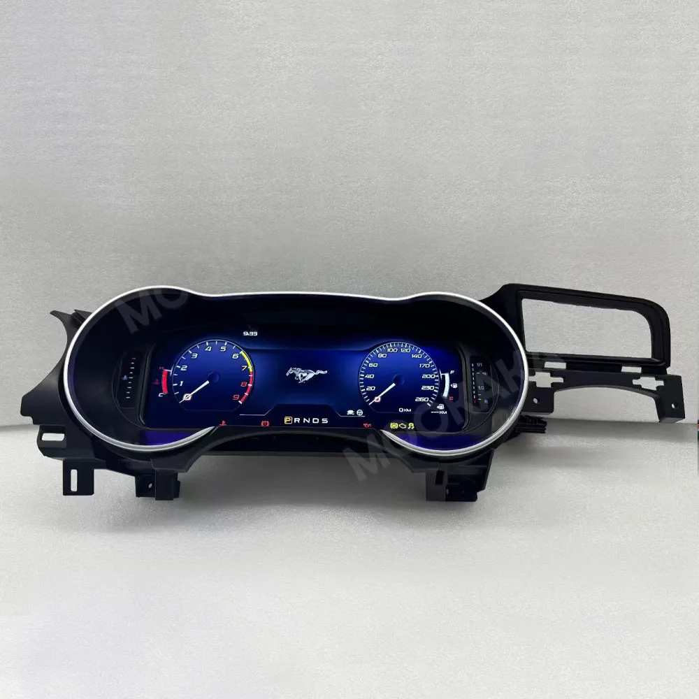 Car LCD Dashboard For Ford Mustang 2015–2021 Digital Cluster Instrument Panel Cockpit Multifunctional Speedometer