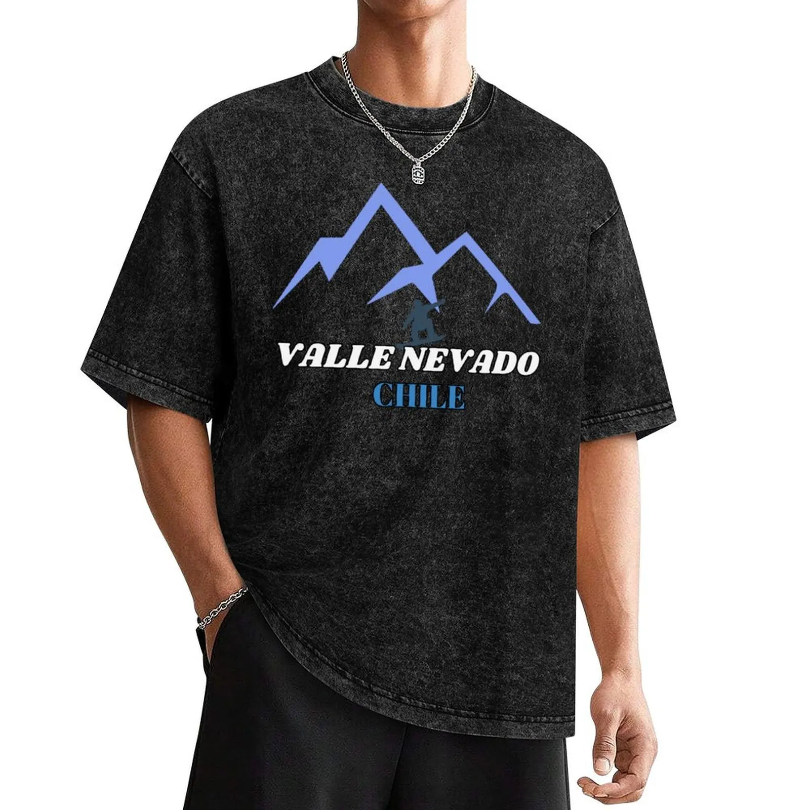 

Ski Valle Nevado - Chile T-Shirt quick-drying for a boy luxury t-shirt vintage t shirt men
