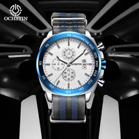 OCHSTIN Trend Gorgeous Waterproof Watch Multifunction Quartz Movement New 2024 Pilot Series Men's Quartz Watch