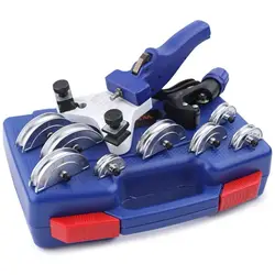 Hand Operated Pipe Bender Air conditioning Aluminum Tube Manual Bending tool for 5/6/8/10/12mm （1/4