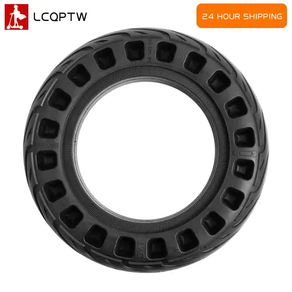 10x2.125 الإطارات الصلبة ل Xiaomi Mijia M365 سكوتر كهربائي إطارات دون أنابيب واقية من الانفجار غير الهوائية 10 بوصة الإطارات