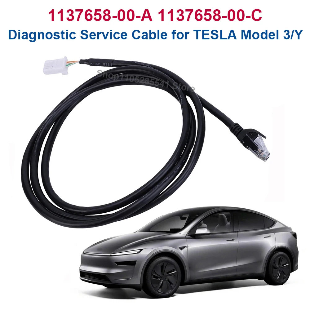 

1137658-00-A 1137658-00-C 1137658 For Tesla Diagnostic Service Cables ALL 2012 - 2022 + Model 3 Y, OBD 113765800A 113765800C