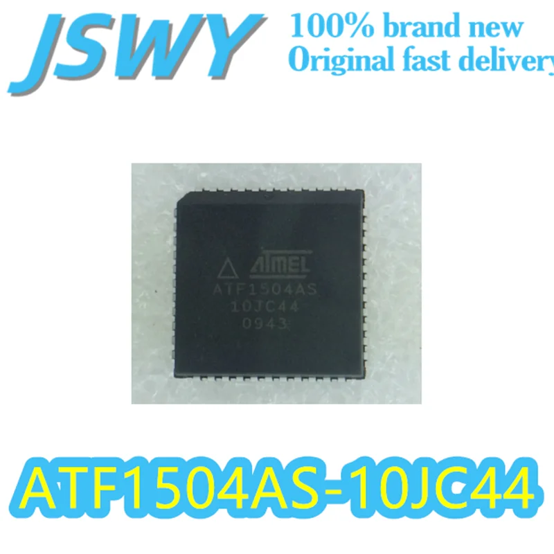 

(1/10 pieces) ATF1504AS-10JC44 ATF1504AS PLCC-44 package 64 macro unit CPLD 10ns 5V low power consumption Original