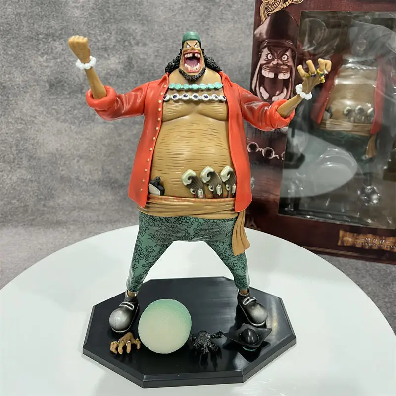 New Bandai Anime One Piece 27cm Character Marshall D Teach Blackbeard Action Figure Model Bookshelf Decoration Toy Gift For Kid