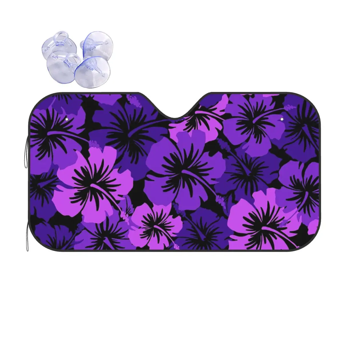 

Epic Hibiscus Hawaiian Floral Aloha (2) Sunshade Windscreen Car Front Windshield Window Sun Visor Accessories Covers
