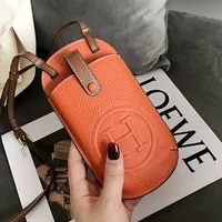 Bolso para teléfono móvil, bolso pequeño cruzado, bolso de un solo hombro para mujer, nuevo estilo, elegante y de alta gama, pequeño y exquisito para el verano