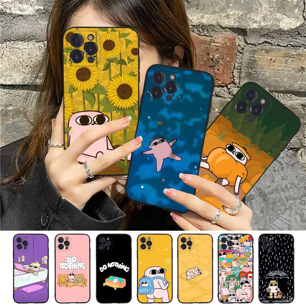 Cute Funny Cartoon Ketnipz Phone Case Silicone Soft for iphone 14 13 12 11 Pro Mini XS MAX 8 7 6 Plus X XS XR Cover