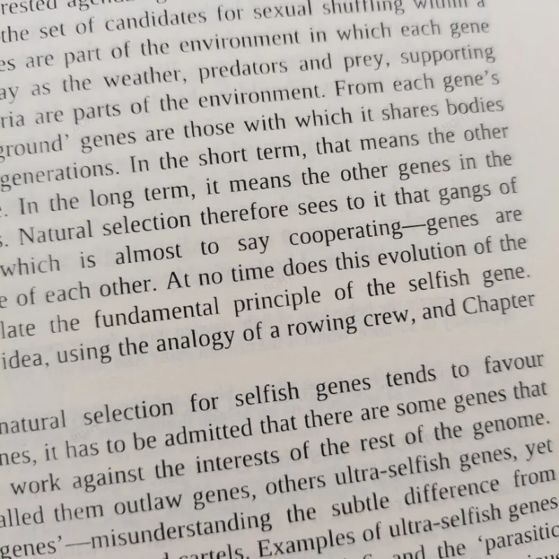 Imagem -03 - Gene Egoísta Edição do 40 ° Aniversário Richard Dawkins Brochura Livro Inglês o