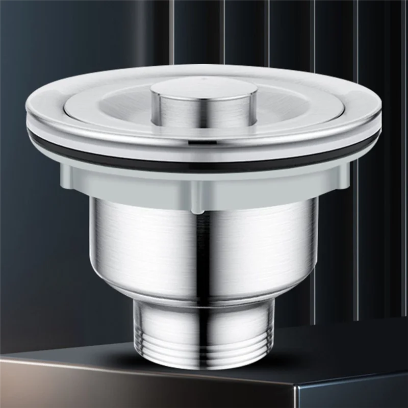 

Набор кухонной мойки из нержавеющей стали ABFI, сливная труба с защитой от запаха, аксессуары для слива раковины с одной чашей