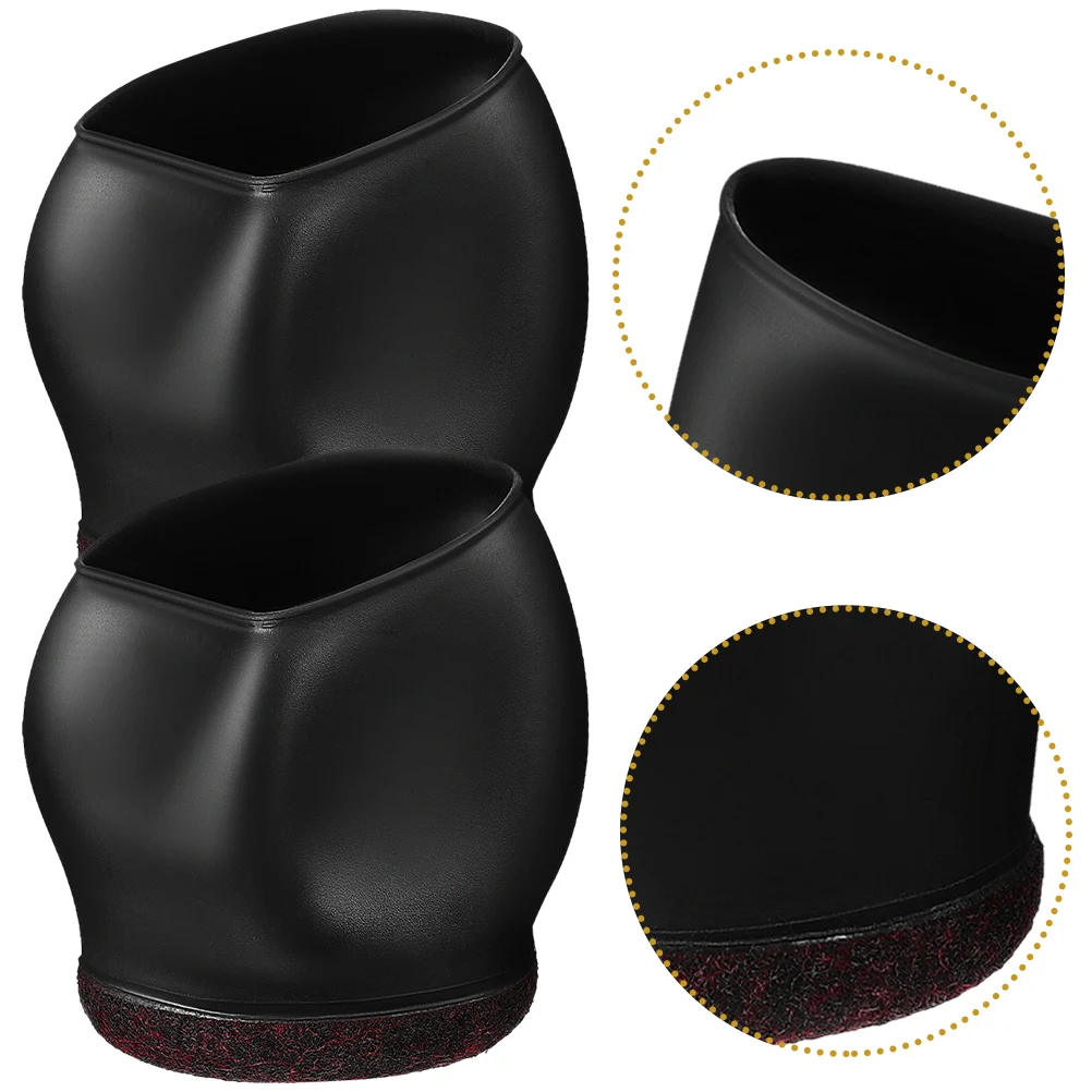 

5 Pcs Caster Office Chair Wheel Stopper Cups Floor Protectors TPE Material Wheel Stoppers for Furniture Office Equipment