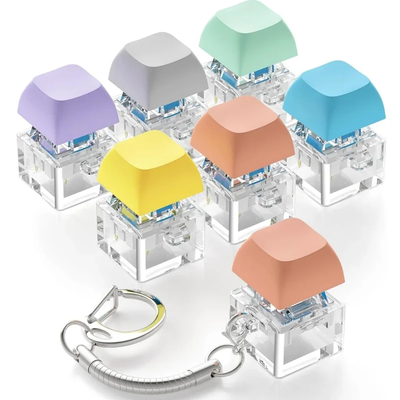 

Игрушки-брелки с клавиатурой — 3/6 шт., кнопка для снятия стресса для офисной работы, школьных учебы и управления тревогами