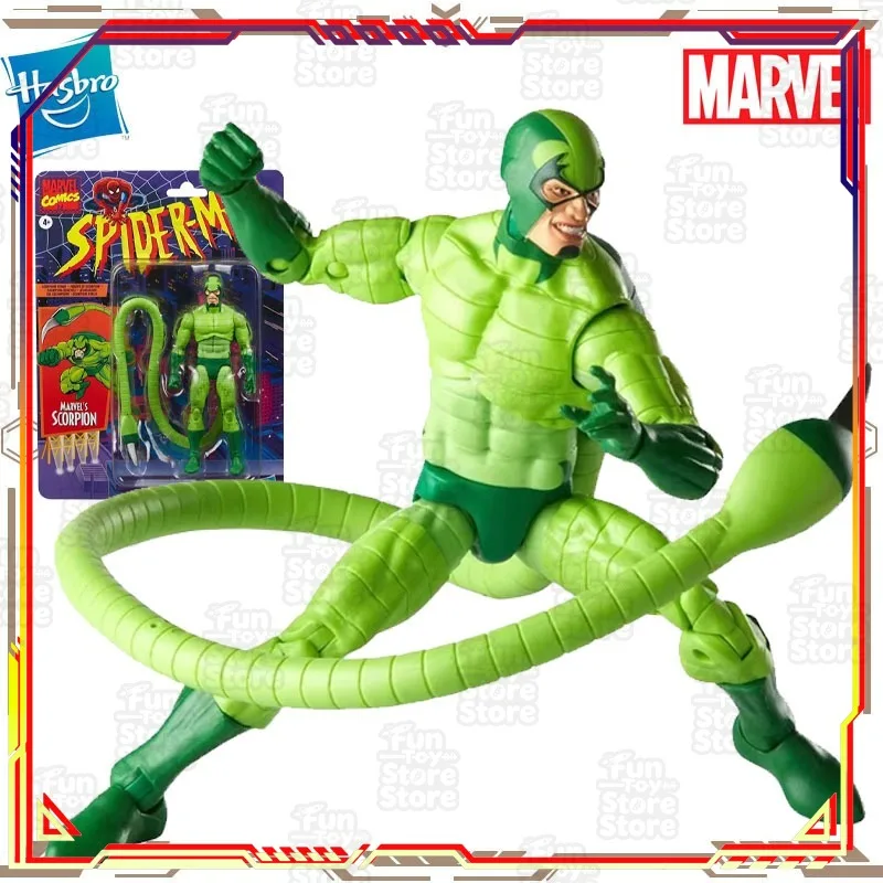 Hasbro Marvel Legends 6" Spider-Man Scorpion Articulated Detailed Display Collectible Figure for Marvel Comic Fans