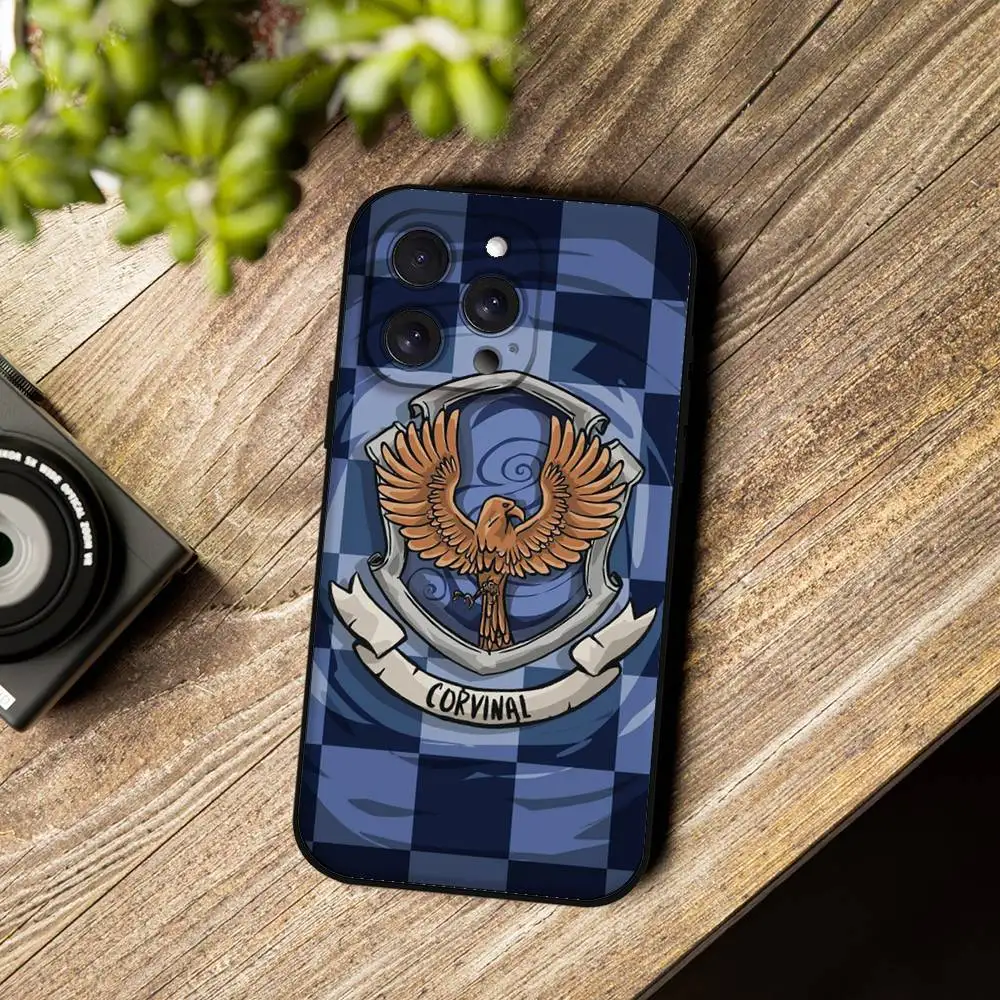 حافظة هاتف H-Harries P-Potter لهاتف آيفون 16 15 11 13 14 Pro Max 7 8 Plus X Xr Xs Max 12 حافظة لهاتف آيفون 16 15 11 13 14