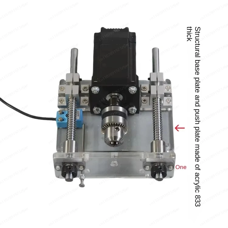 Semi-automatic Mini Back Tooth Inspection Thread High Efficiency Tapping Machine Automatic Control Internal Thread 57 Closed