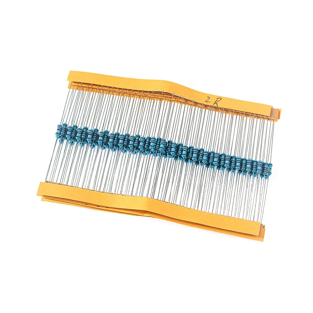 120 قطعة 1/4 واط 1% مجموعة مقاومات إصلاح الوسائد الهوائية للسيارات 2 أوم ~ 3.3 أوم 0.25 واط مجموعة مقاومات الوسادة الهوائية للسيارة