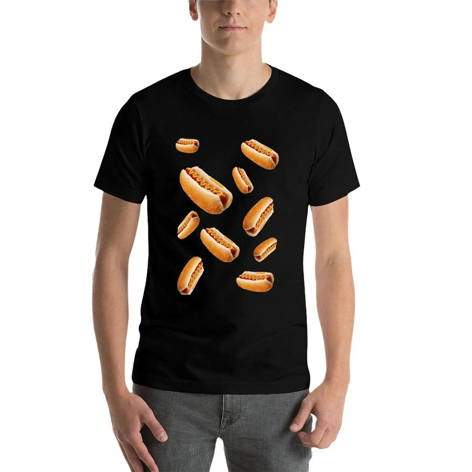 

Hot dogs T-Shirt man t shirts high quality luxury brand t shirts for man cotton T-Shirt