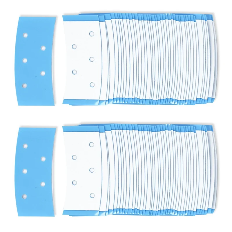 

ABHB-72 шт., полоски для парика, водонепроницаемая двусторонняя лента для парика, синяя клейкая лента для париков, парики для наращивания волос