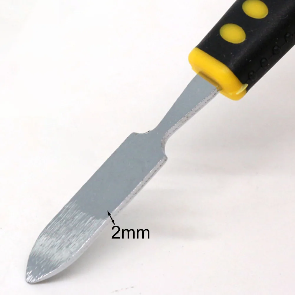 3 pçs ferramenta de abertura de curiosidade ferramenta do telefone móvel metal spudger pé de cabra ferramenta de curiosidade 3 pçs ferramentas de abertura design de cabeças duplas