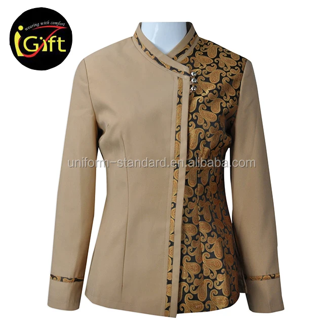 

Superior hotel restaurant waitress uniform workwear