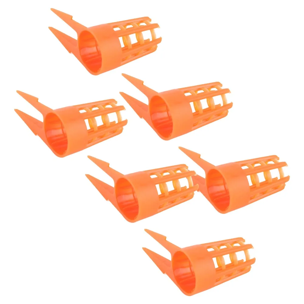 20pcs Plastic Queen Bee Cages Ventilated Lightweight Bee Cells Cover Uneven Grid Design Small Size Beekeeping Tool Apiary