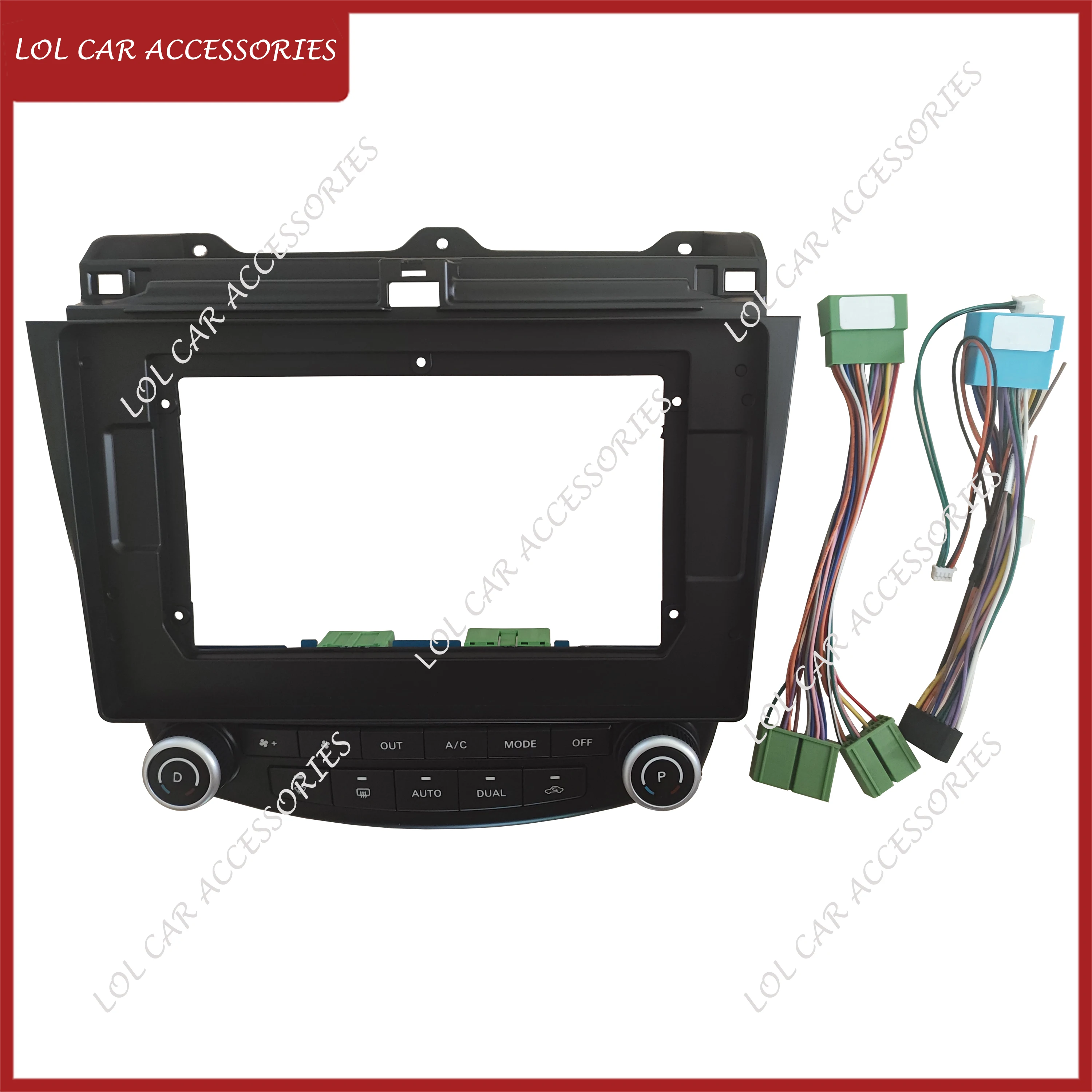10.1 Inch For Honda Accord 7 2003-2007 Car Radio Stereo Android MP5 GPS Player 2 Din Head Unit Fascia Panel Casing Frame Cover