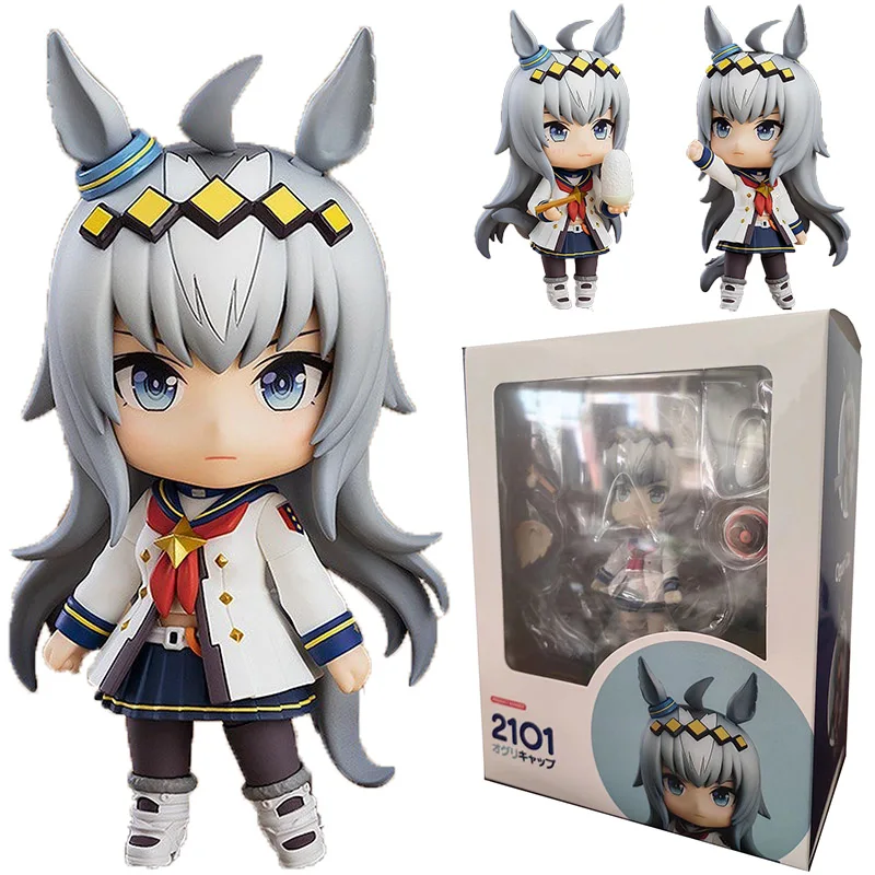 10 سنتيمتر Umamusume جميلة ديربي عمل أرقام أنيمي الأرز دش توكاي تيو أوغوري قبعة الذهب السفينة البلاستيكية نموذج ألعاب الدمى الشكل الهدايا