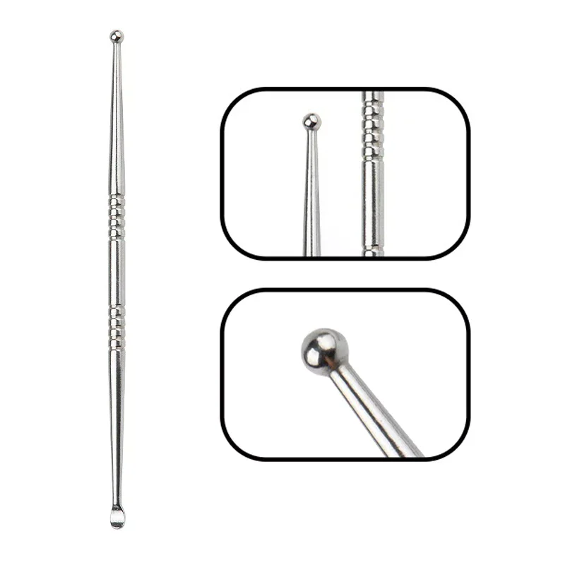 1pcs Tonsil Stone Removal Ear Wax Remover Tonsil Stone Remover Health Care Stainless Steel Remover Mouth Cleaning Care Tools - view 2