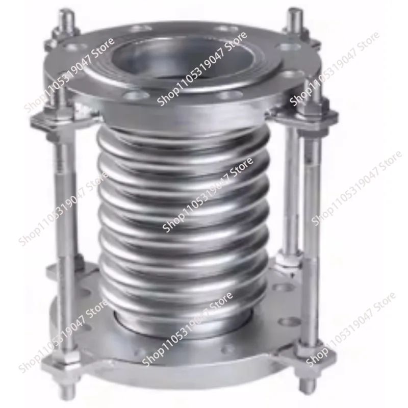 Stainless Steel Corrugated Compensator Expansion Joint 304 316L 310 Metal Corrugated Pipe Flange Pipe Type Telescopic
