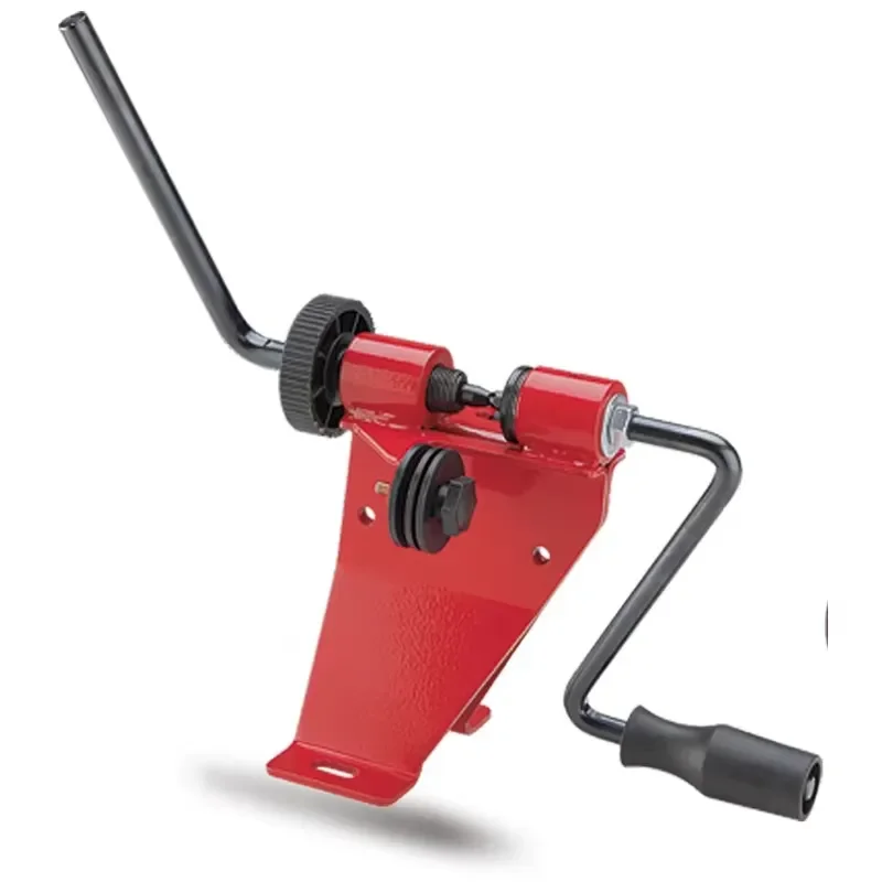 Heavy Duty Roller Chain Saw Bench Tool Kit with Breaker Connector Rivet Rotator for Professional Woodworking Maintenance and