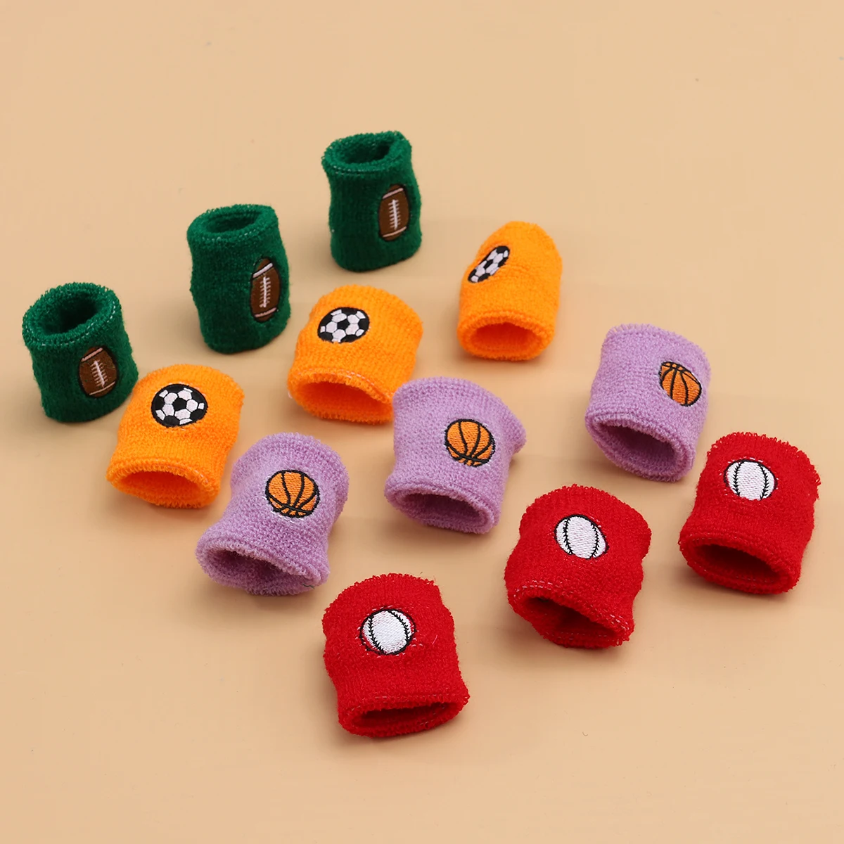 

20 Pcs Wrist Guard Protective Wristband Riding for Sports Football Fitness