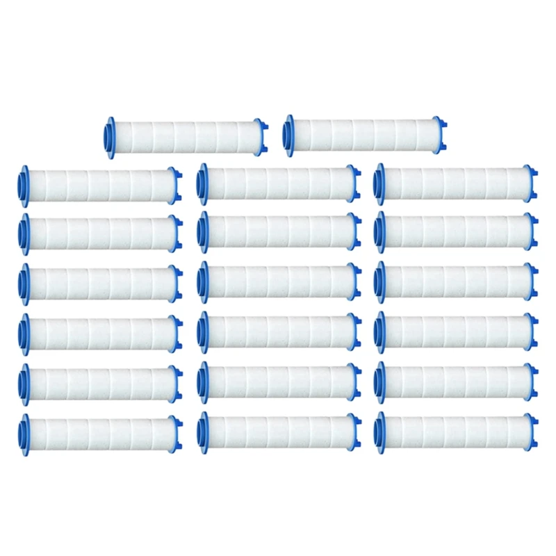 20Pcs/12Pcs Replacement Shower Filter For Hard Water - High Output Shower Water Filter To Remove Chlorine And Fluoride Home