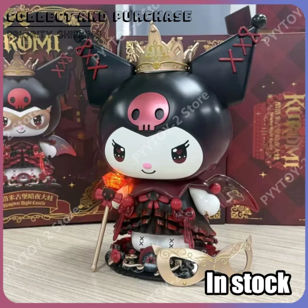 

Sanrio Kuromi Anime Figure Kawaii Sanrio Kuromi Figure Cute Cartoong Assembly Model Desktop Decoration Collectible Toys Gifts