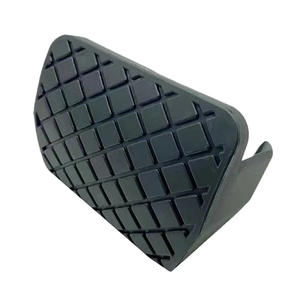 Wear-resistant Pedal Black Brake Pedal Pad High Friction Performance Raised Anti-slip Texture Precise Inner Outline