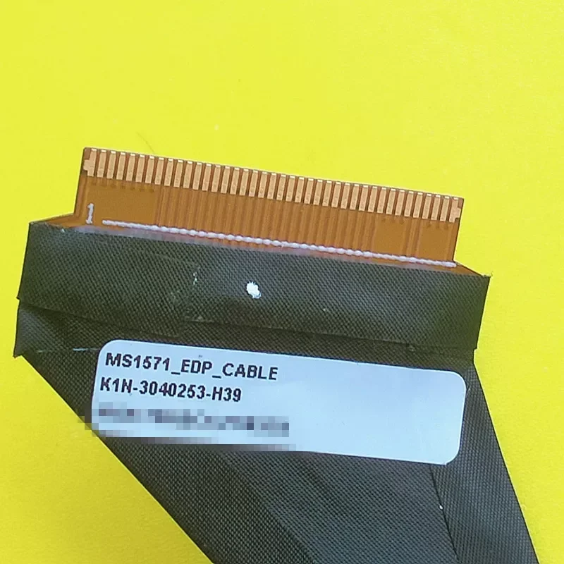 for MSI Creator Z16 MS1571 K1N-3040253-H39 Screen Cable Replacement LCD Display Video Flex Ribbon Connector Wire