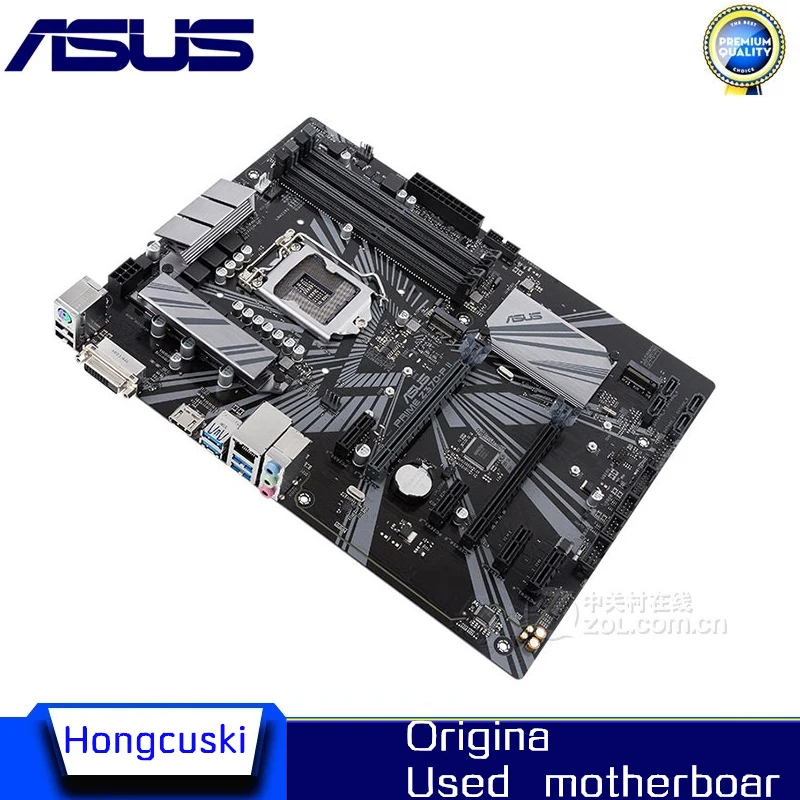 Verwendet für ASUS PRIME Z370-P II Original M.2 NVME 8th 9th LGA1151 Motherboard Sockel LGA1151 DDR4 Z370 Desktop-Motherboard