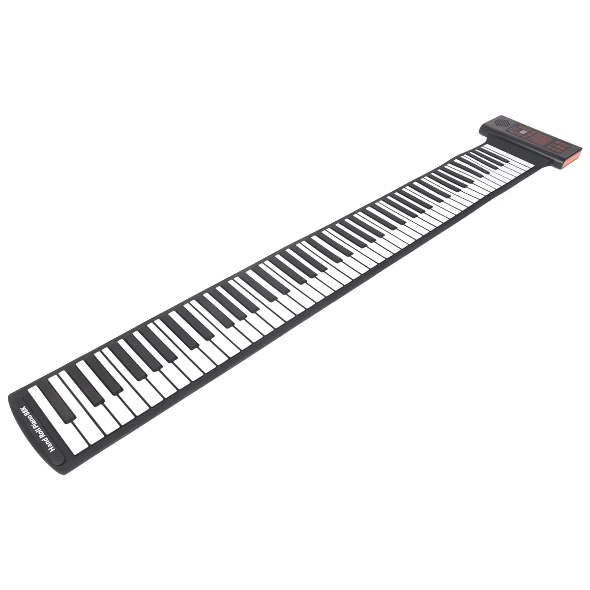 SLQZT Keyboard Portabel Piano Roll Up 88 Tombol Keyboard Elektronik Silikon Fleksibel dengan Baterai Isi Ulang untuk Hadiah Anak