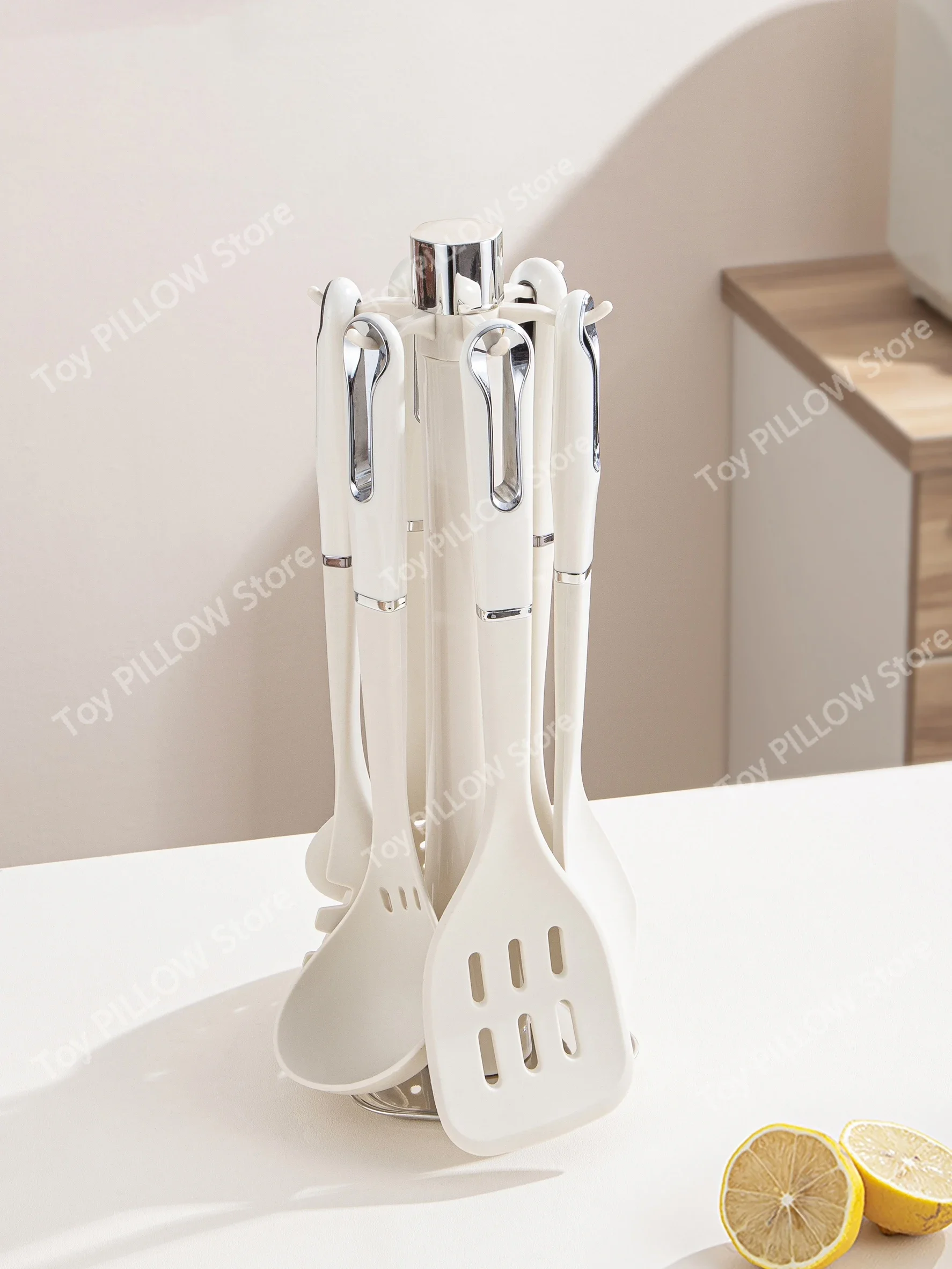 

Немецкая ценная высококачественная белая силиконовая лопатка, набор кухонной утвари, бытовая пищевая сковорода с антипригарным покрытием, специальная кулинария