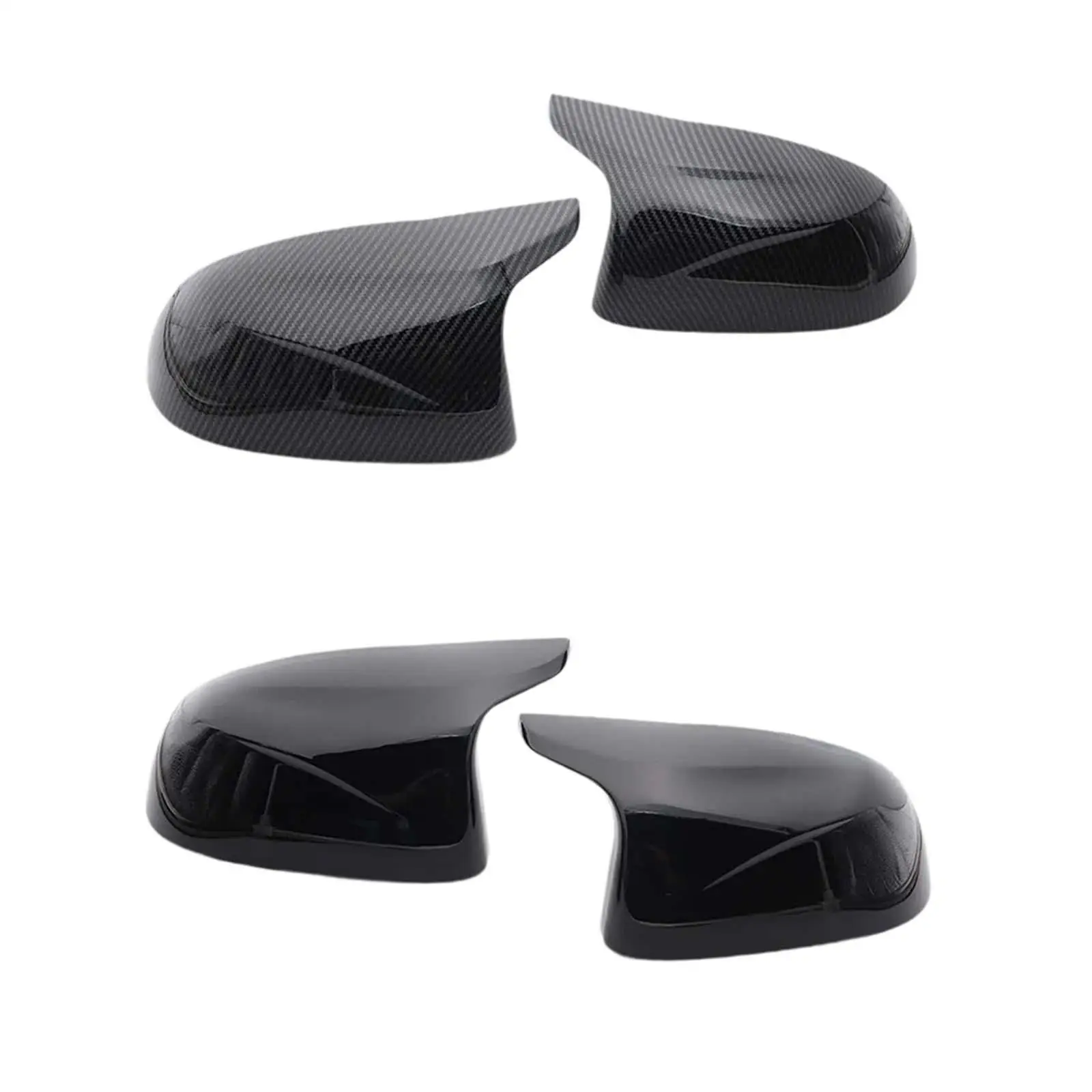 2 Pieces Rearview Mirror Covers Side Wing Mirror Cap Covers High Performance Door Wing Mirror Cover Cap for x3 x4 x5 x6