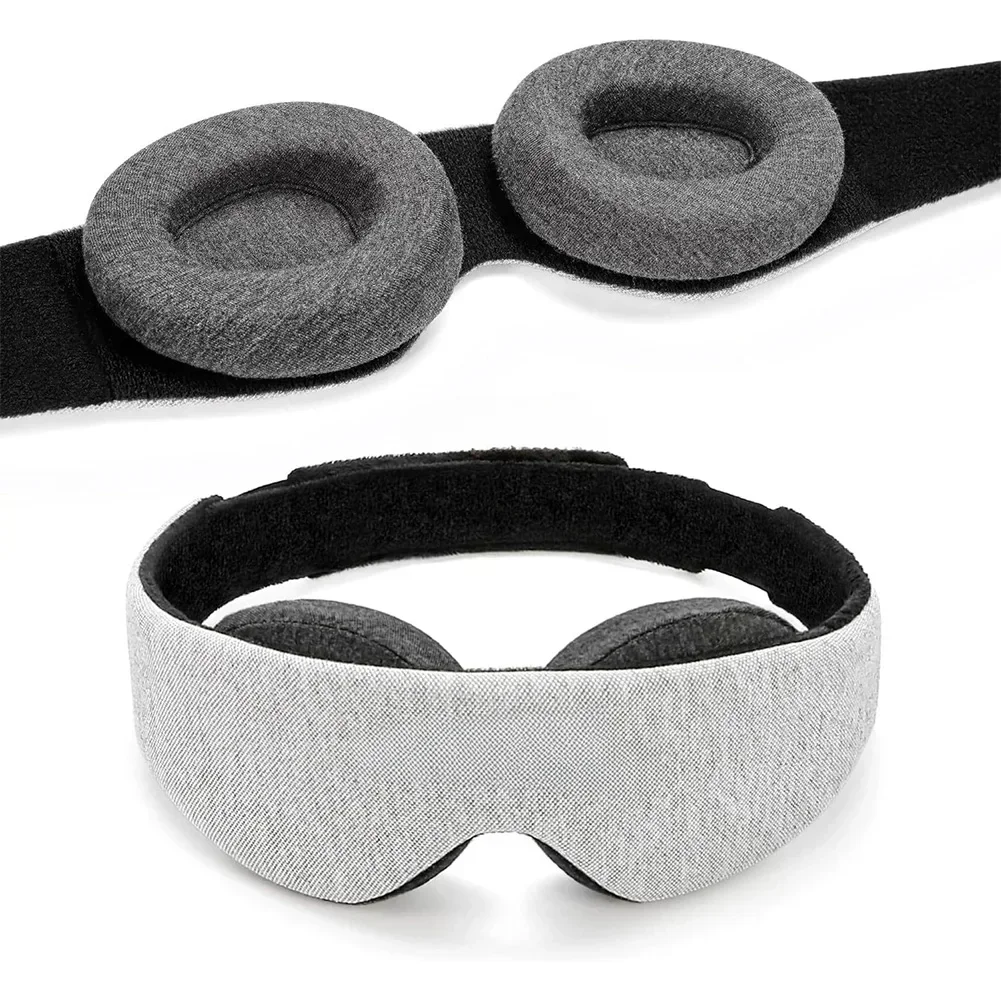 

Black 3D Sleep Mask Memory Foam Eye Shade Breathable Eye Patch Travel Smooth Sleep Masker Relax Sleeping Aid Women Men2027