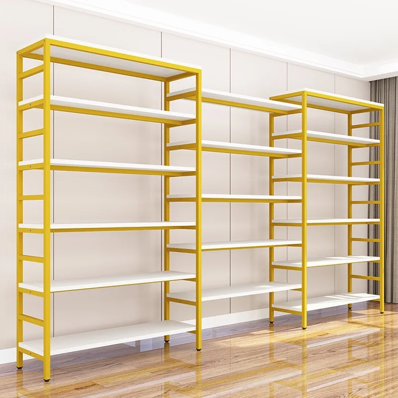

Simple bookshelf library reading room household study floor-to-ceiling multi-layer shelves bookstore shelves spot wholesale