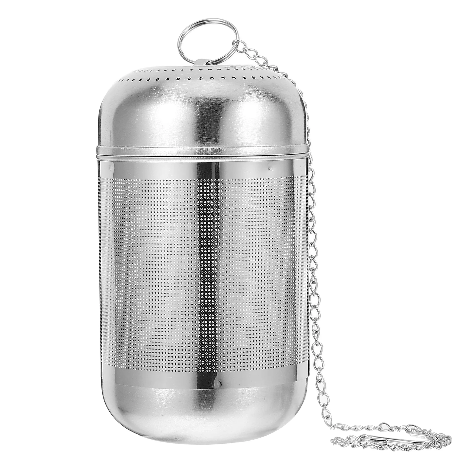 

Stainless Steel Seasoning Ball Tea Infuser Spice Hot Pot Loose Strainer Filter Basket for Soup