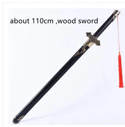 wei wuxian sword suibian sword wood cosplay prop  Xie lian sword