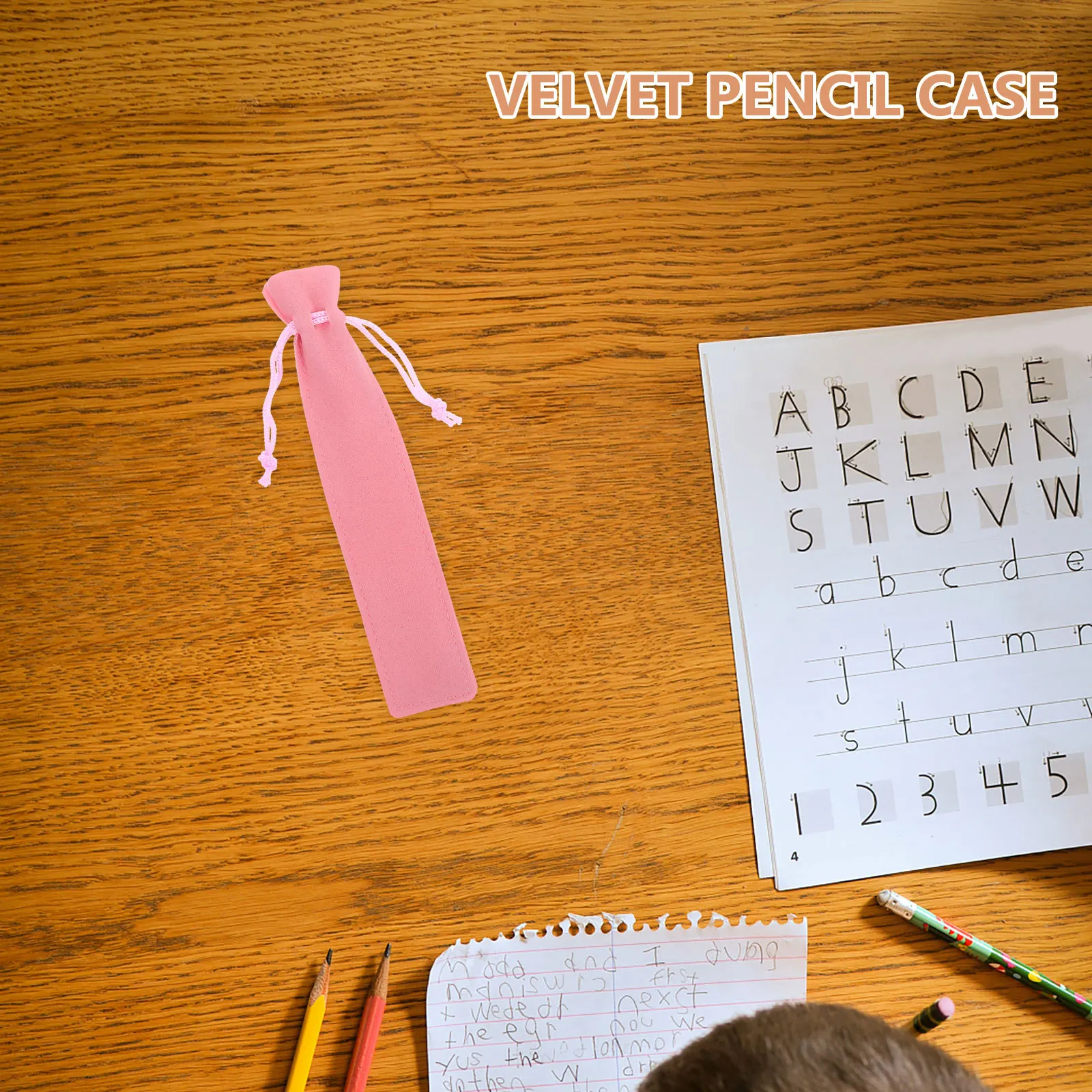 

20Pcs Pen Pouches Drawstring Design Spacious Interior for Various Writing Instruments Elegant Appearance Pen Pouch