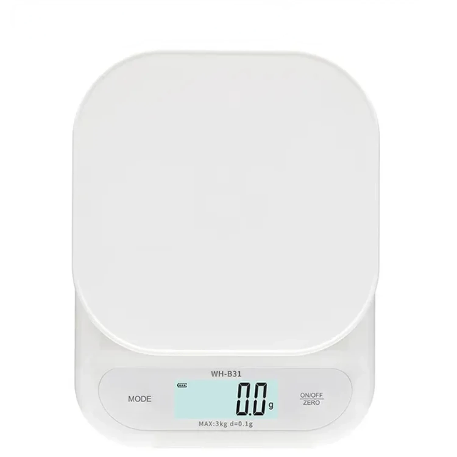 LCD Digital Kitchen Scale 3kg/7kg Food Scale Battery/USB Charging Electronic Balance Measuring Grams Scales  Cooking Baking