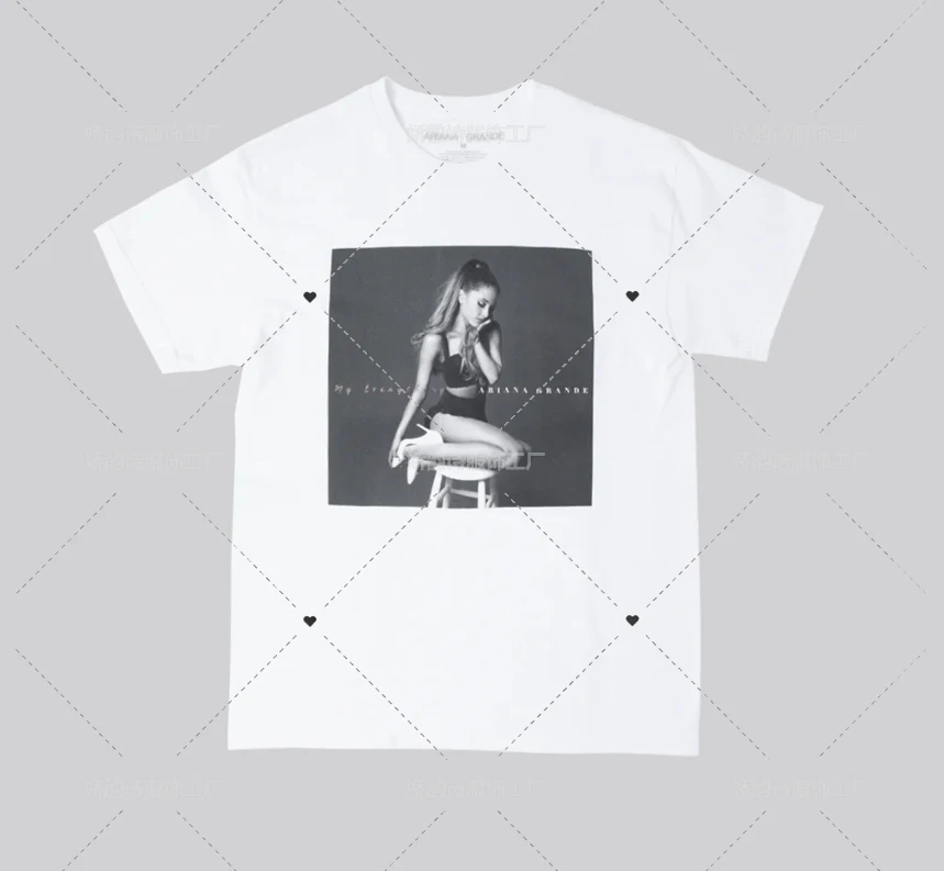 MY EVERYTHING COVER T-SHIRT Ariana Grande Eternal Sunshine Music Album T-shirt Women's t-shirt