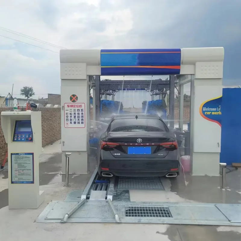 Factory Direct High Quality Automatic Tunnel Car Wash Machine Fully Automatic Car Washing System For Commercial Use