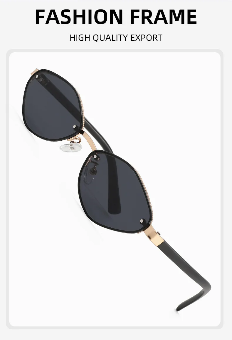 Солнцезащитные очки Мужские солнцезащитные очки для женщин Винтажные солнцезащитные очки в стиле хип-хоп и панк, подходят для альпинизма, туризма и пляжного использования